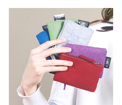 Monedero de Fieltro RPET - AGY53523