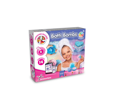 Kit Educativo para Crear Bombas de Baño Efervescentes