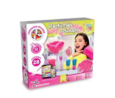 Juego Educativo Fábrica de Perfumes y Jabones para Niños