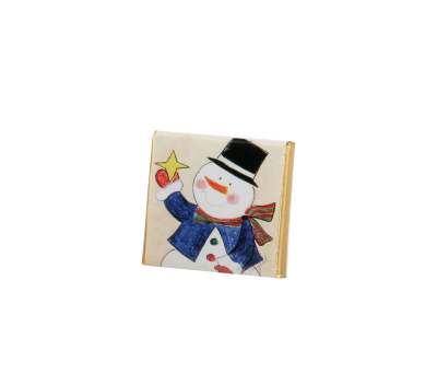 Napolitana muñeco nieve Christmas Joy (cajas aprox.150u.)* - AD142