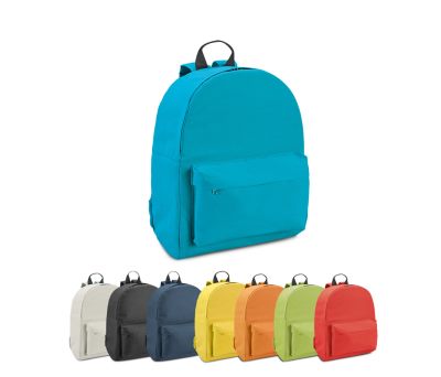 Mochila de Poliéster 600D con Bolsillo Frontal y Correas Acolchadas