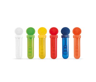 Tubo de Pompas de Jabón con Líquido Incluido