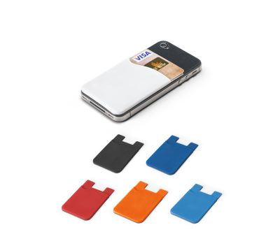 Tarjetero Adhesivo de Silicona para Smartphone