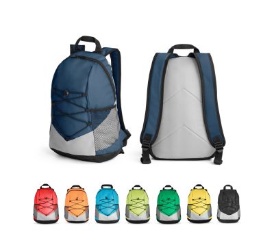Mochila Compacta de Poliéster Reciclado con Elásticos