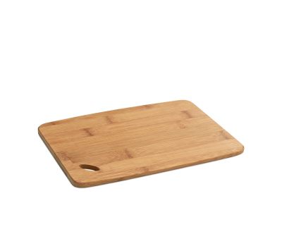 Tabla de Servir de Bambú con Agarre Ergonómico