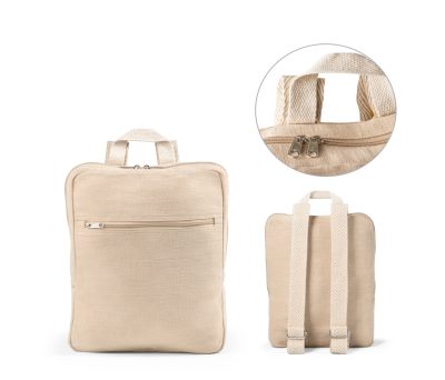 Mochila Juco con Bolsillo Frontal y Correas Ajustables