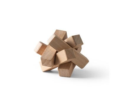 Puzzle de Madera Estrella con Instrucciones y Caja Regalo