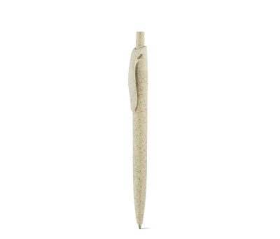 Bolígrafo de Fibra de Paja de Trigo con Pulsador