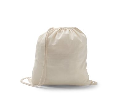 Mochila Saco de Algodón con Cierre de Cordón