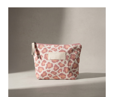 Neceser Algodón Reciclado Diseño Animal Print para Regalo - AGY56023