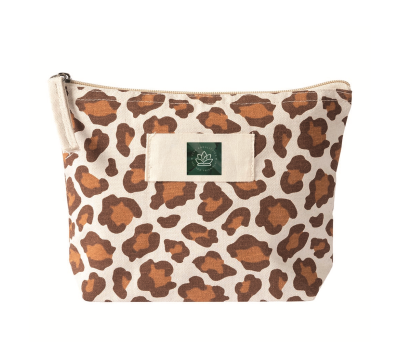 Neceser Algodón Reciclado Diseño Animal Print para Regalo