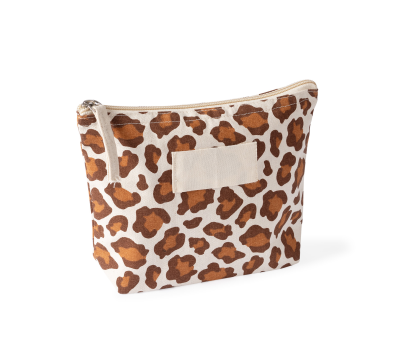 Neceser Algodón Reciclado Diseño Animal Print para Regalo