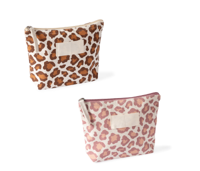 Neceser Algodón Reciclado Diseño Animal Print para Regalo