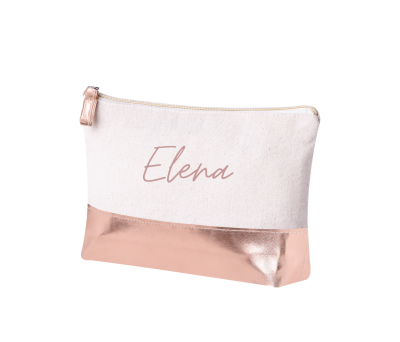 Neceser GOLDEN personalizado con nombre rose gold - AMKT21054nombresrosegold