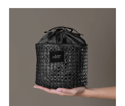 Neceser Saco de Papel Rafia con Etiqueta - AGY55075