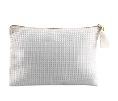 Neceser de Algodón Waffle con Tirador Elegante