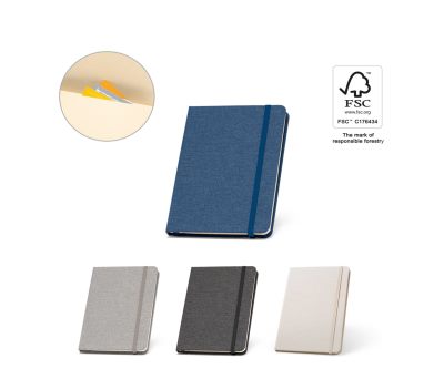 Cuaderno A5 Tapa Dura rPET con Bolsillo y Elástico