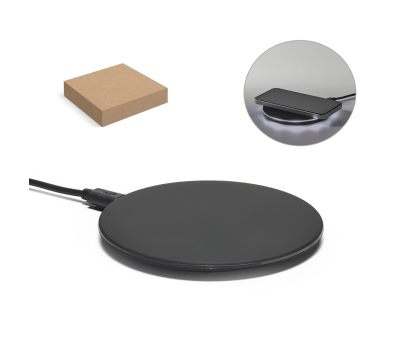 Cargador Inalámbrico Rápido de 10W con Base Retroiluminada