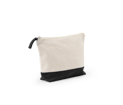 Neceser Bicolor de Algodón 340g/m² con Cremallera - st-92536