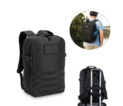 Mochila Militar Reciclada para Portátil 17.3 y Uso Diario