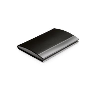 Tarjetero de Metal Espejado y PU con Caja de Regalo