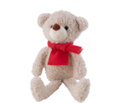 Oso de Peluche con Bufanda