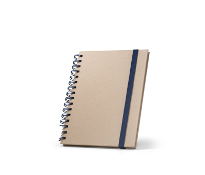 PROUST. Libreta de tamaño A5 con anillas y papel de caña de azúcar, con páginas lisas - st-93287-104