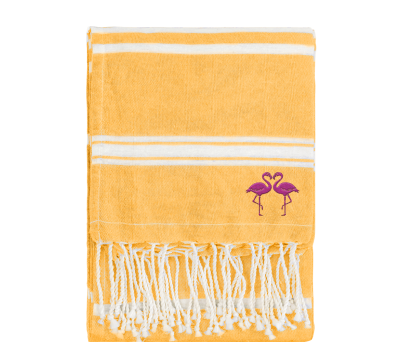 Pareo Fouta de Algodón a Rayas para Playa y Regalo