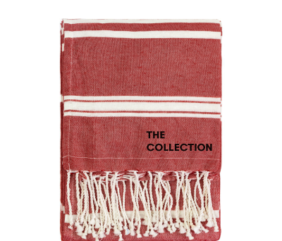 Pareo Fouta de Algodón a Rayas para Playa y Regalo