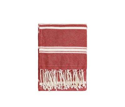Pareo Fouta de Algodón a Rayas para Playa y Regalo