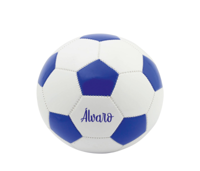 Pelota de fútbol personalizada con el nombre del invitado - MKT4086nombres