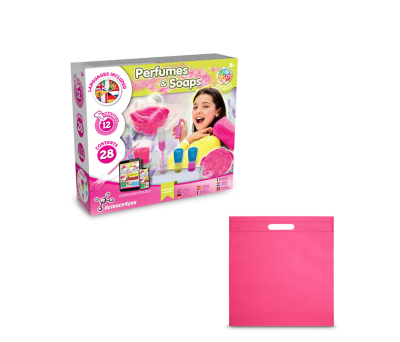 Perfume & Soap Factory Kit IV. Juego educativo suministrado con una bolsa de regalo de non woven (80 g/m²) - st-35845-102