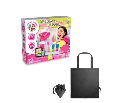 Perfume & Soap Factory Kit V. Juego educativo suministrado con una bolsa de regalo plegable de 190T - st-35846-103
