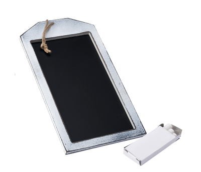 Pizarra rectangular grande 36cm.con cordel tiza incluida - AW59