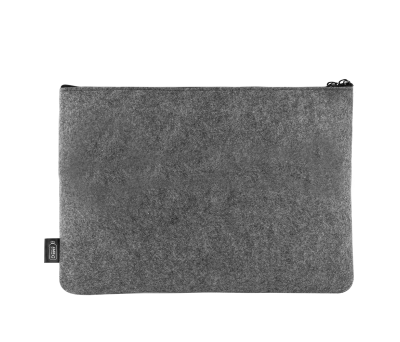 Portafolios de Fieltro RPET con Cremallera