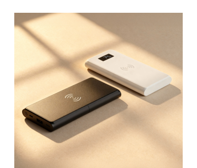 Power Bank Inalámbrico de ABS Reciclado 10000 mAh - AGY53565