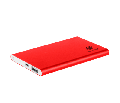 Power Bank de Aluminio 4000 mAh con Indicador de Carga