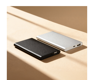 Power Bank de Aluminio Reciclado 4000 mAh con USB-C - AGY53573