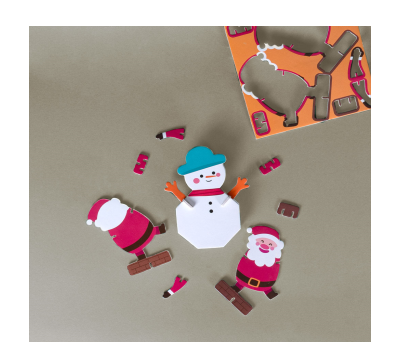 Puzzle 3D de Cartón para Montar Detalles y Regalos