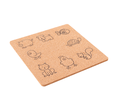 Puzzle Infantil de Corcho con Figuras de Animales