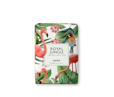ROYAL JUNGLE. Jabones enriquecidos con arcilla verde (160g) - st-35609-112