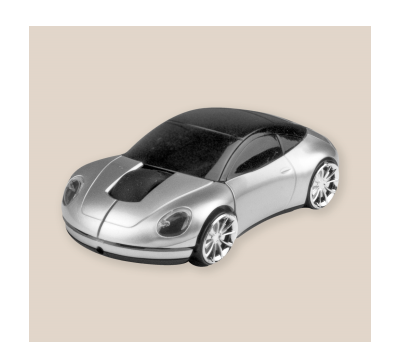 Ratón Inalámbrico de ABS con Forma de Coche - AGY33575