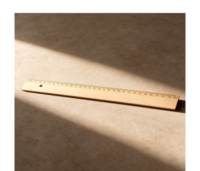 Regla de Madera de 30 cm para Oficina y Regalo Escolar - AGY50077