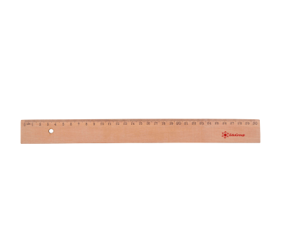 Regla de Madera de 30 cm para Oficina y Regalo Escolar