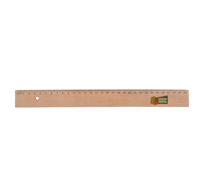 Regla de Madera de 30 cm para Oficina y Regalo Escolar
