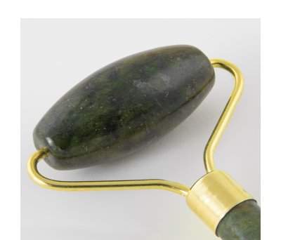 Rodillo Masaje Facial de Jade Natural para Cuidado Facial