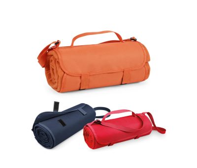 Manta Polar Plegable con Asa y Correa Ajustable