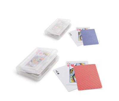 Baraja de Cartas Laminadas con Estuche Rígido
