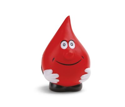 Antiestrés Gota de PU con Carita Sonriente