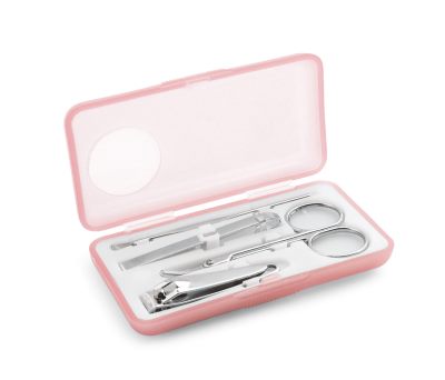 Set de Manicura Compacto con Estuche de Viaje
